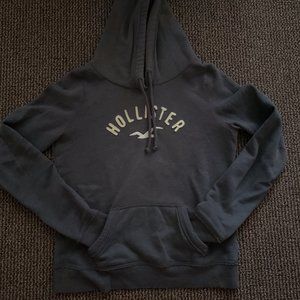 Hollister Sweatshirt Hoodie Gray Medium